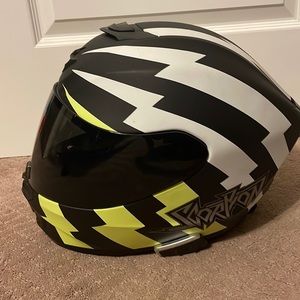 Scorpion EXO, Size Larger, Cardo Packtalk Slim already installed.